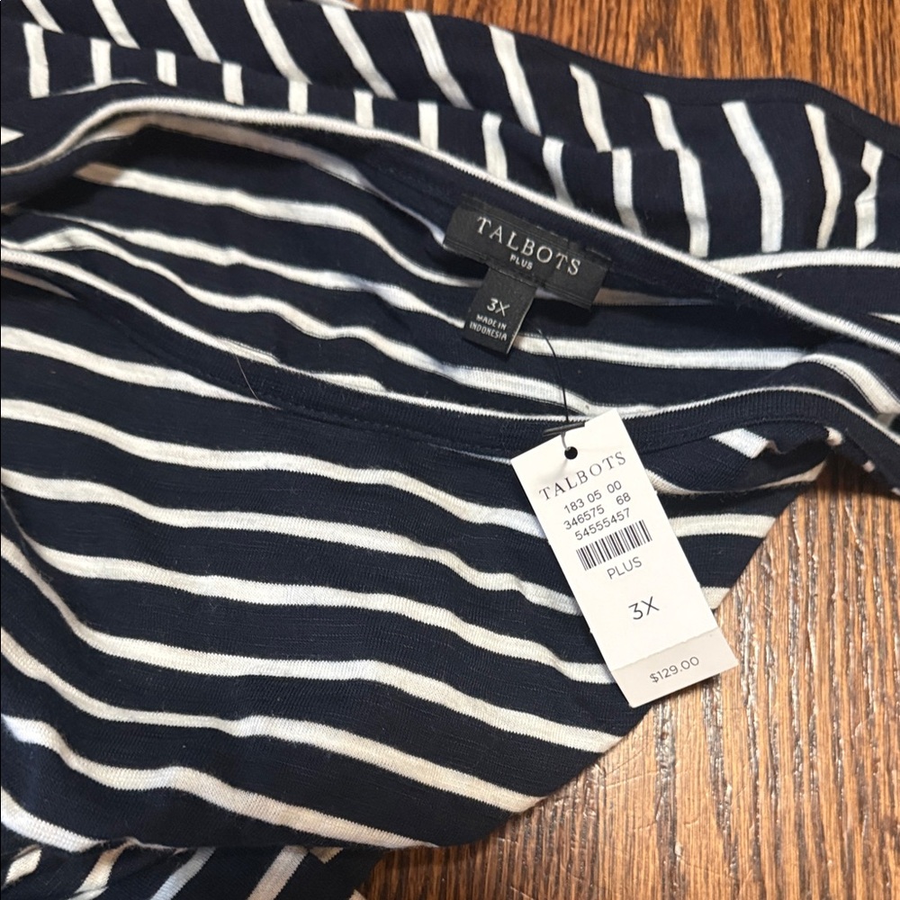 NWT Striped Sleeveless Maxi Dress - Picture 4 of 4